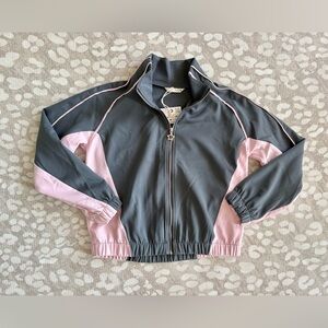 Zara girls 9/10 track jacket